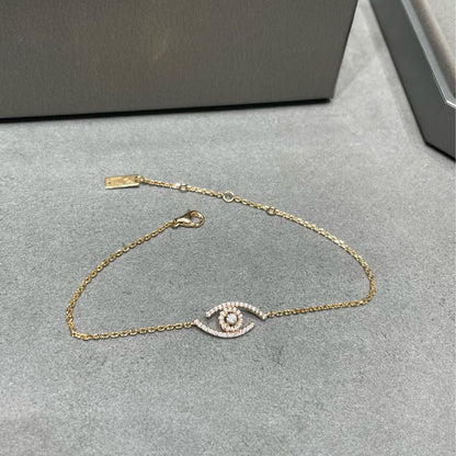 [sparkle Jewelry]Lucky Eye Pave-Set Diamond Bracelet