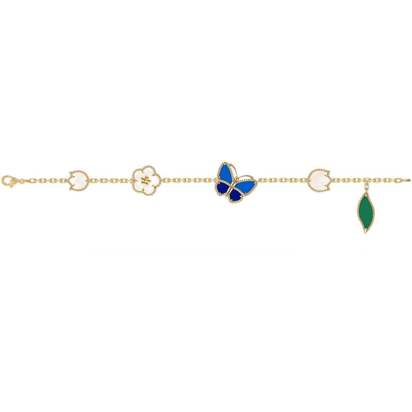 [Sparkle]FRÜHLINGSZAUBER SCHMETTERLINGS- & BLUMEN-CHARMBRACELET