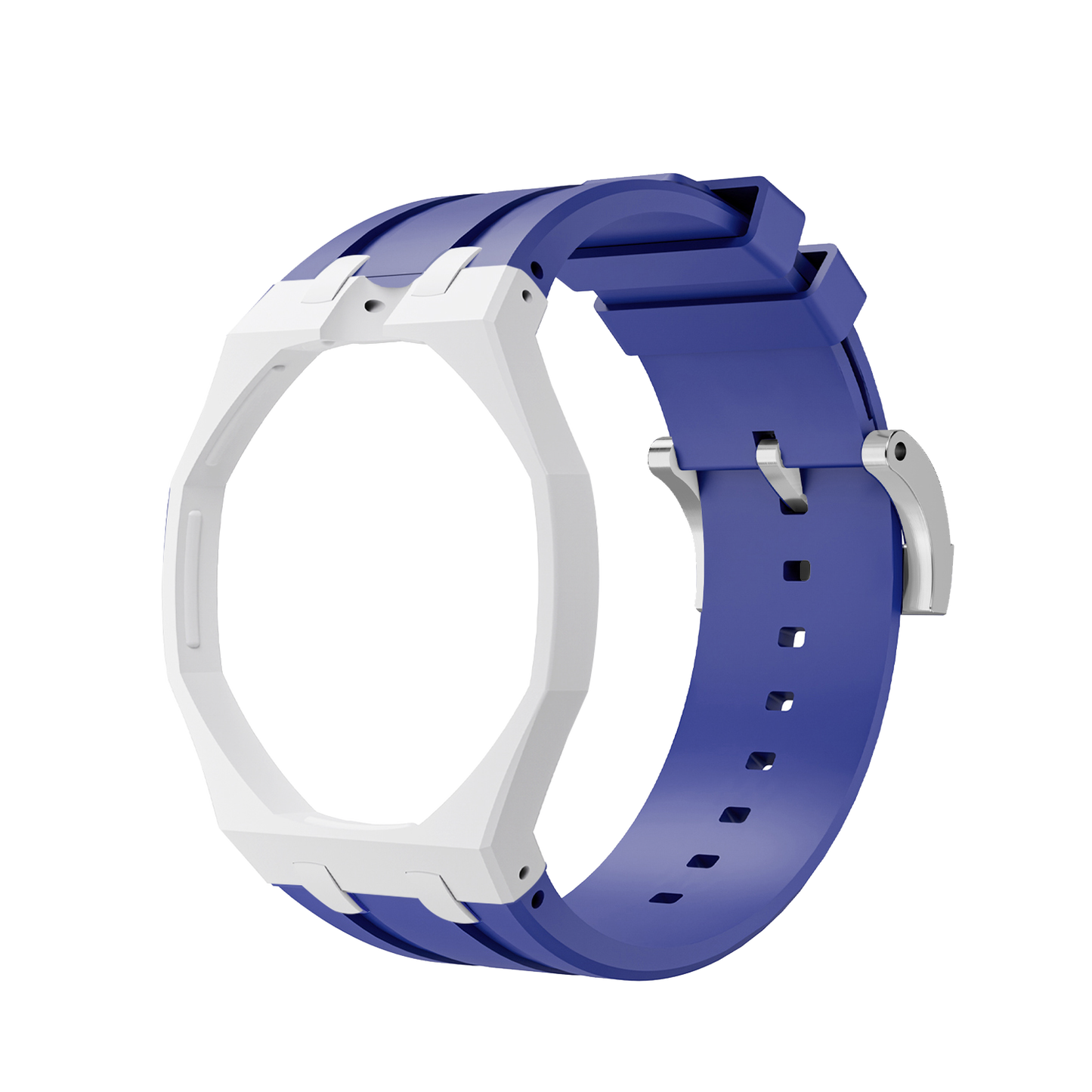 [Sparkle]Royal Oak Pop Exklusives Gehäuse aus Bioceramic & Silikonarmband Mix Color