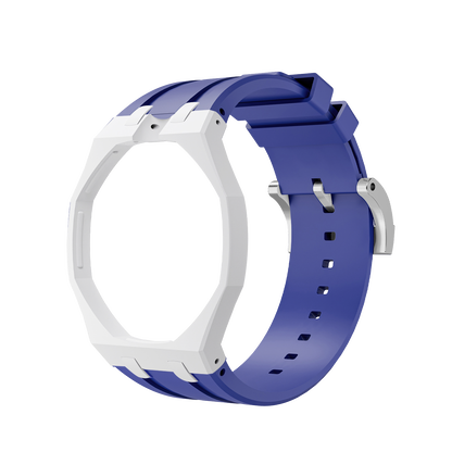 [Sparkle]Royal Oak Pop Exklusives Gehäuse aus Bioceramic & Silikonarmband Mix Color