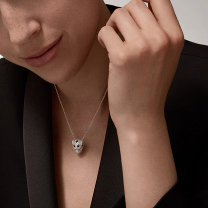 [sparkle Jewelery]PANTHERE FULL DIAMOND NECKLACE