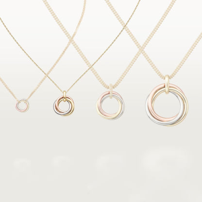 [sparkle Jewelery]TRINITY SMALL NECKLACE