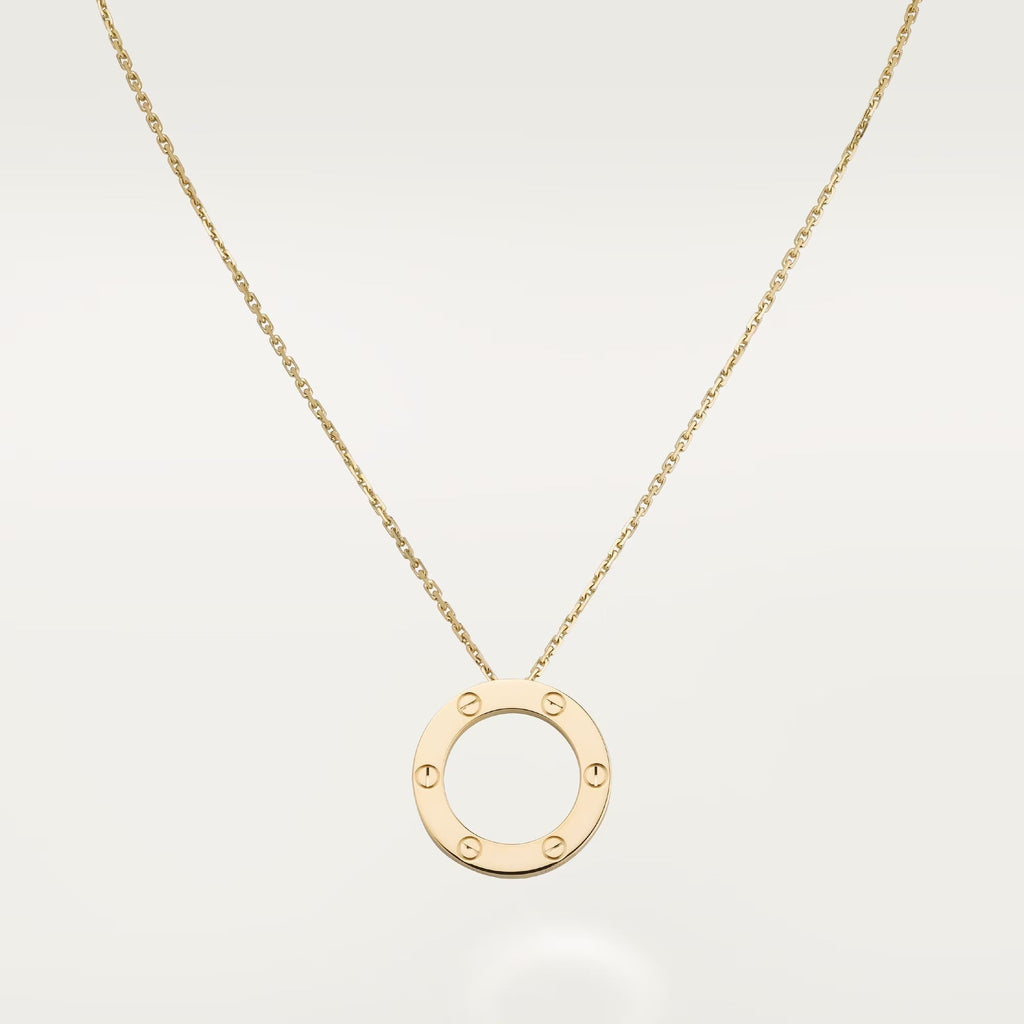 [sparkle Jewelery]LOVE NECKLACE 16MM