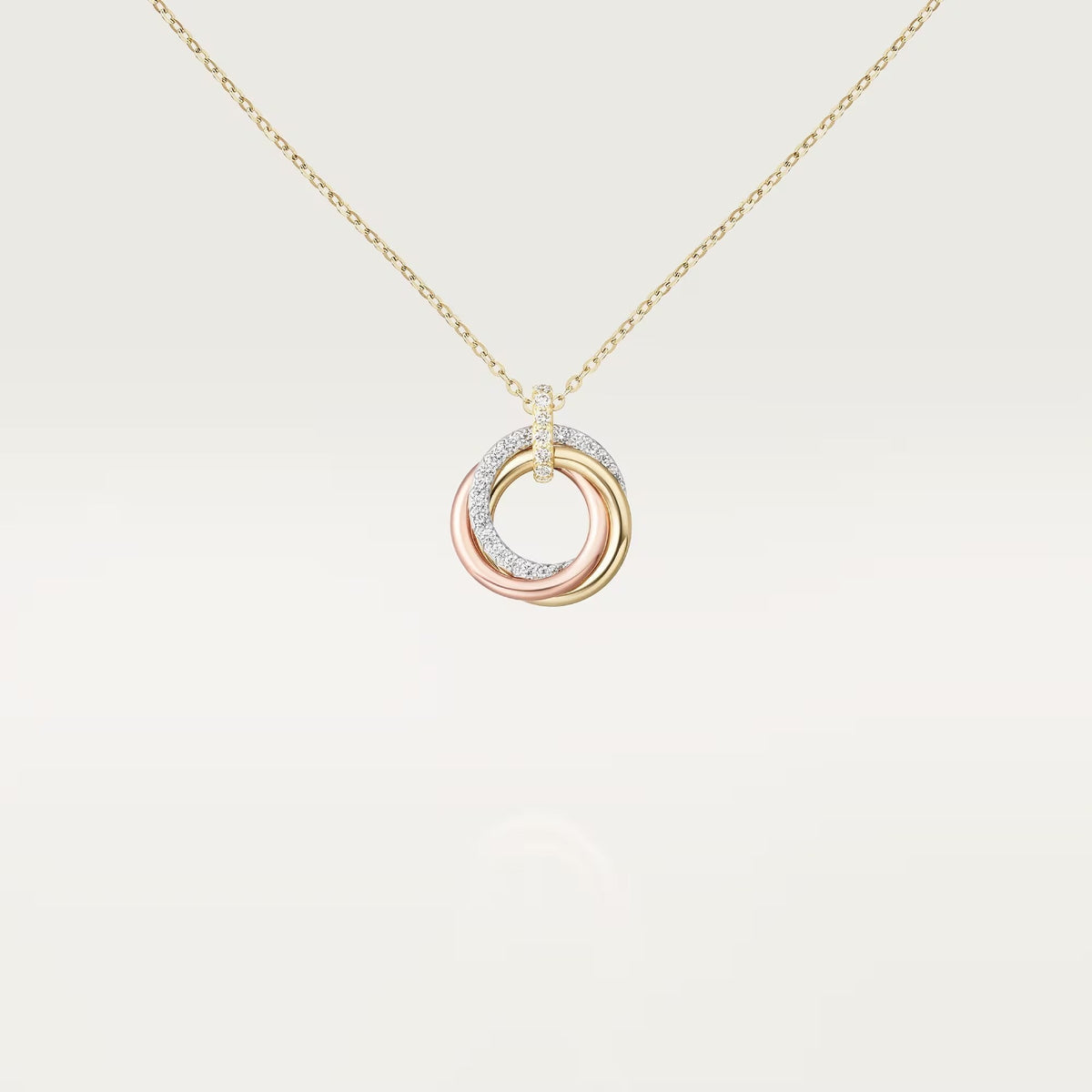 [sparkle Jewelery]TRINITY SMALL NECKLACE