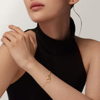 [sparkle] LOVE BRACELET DOUBLE RING