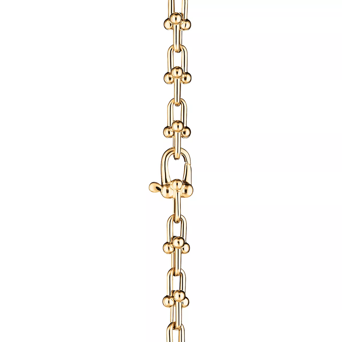 [Sparkle Jewelry]HARDWEAR MICRO LINK 44 MOTIF GOLD BRACELET