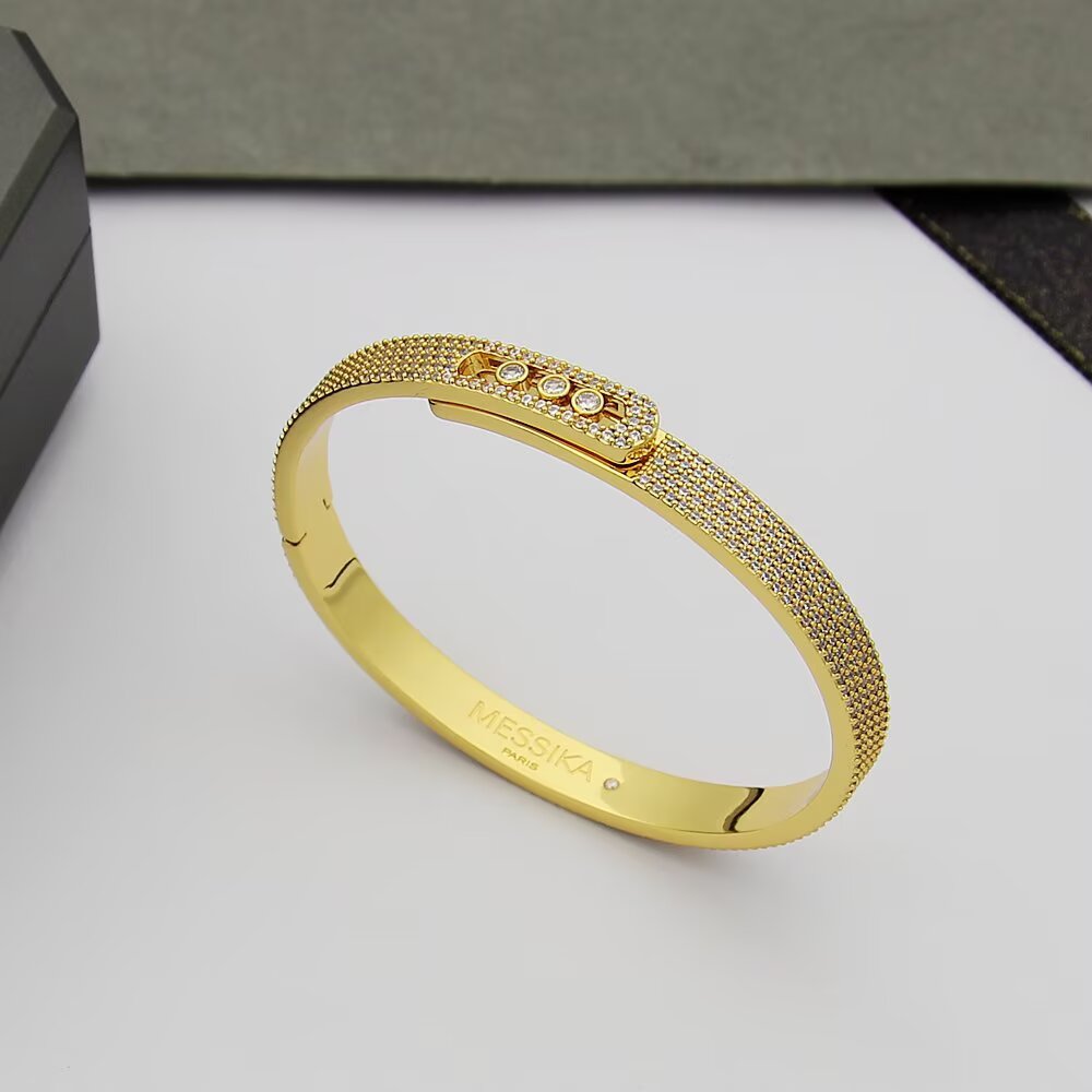 [sparkle Jewelry]Move Noa Full Pavé Diamond Bangle Bracelet