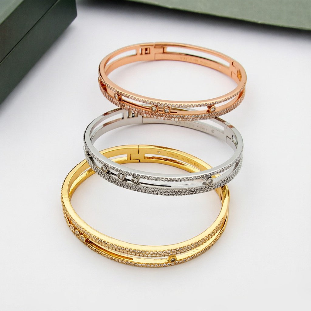 [sparkle Jewelry]Move Romane pavé bangle
