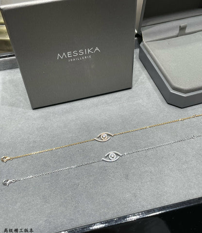 [sparkle Jewelry]Lucky Eye Pave-Set Diamond Bracelet