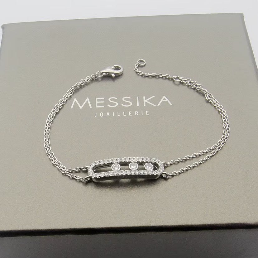 [sparkle Jewelry] Move Classique pavé bracelet