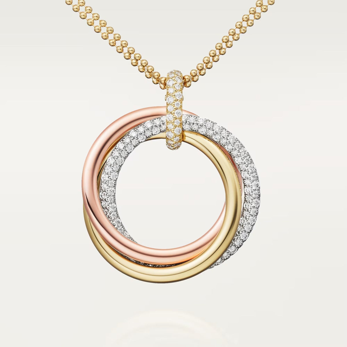 [sparkle Jewelery]TRINITY LARGE NECKLACE