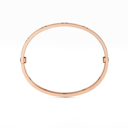 [Sparkle]KLASSISCHER 6.1MM LOVE ARMREIF - 10-DIAMANTEN