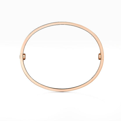 [Sparkle]KLASSISCHER 6.1MM LOVE ARMREIF – 4 DIAMANTEN