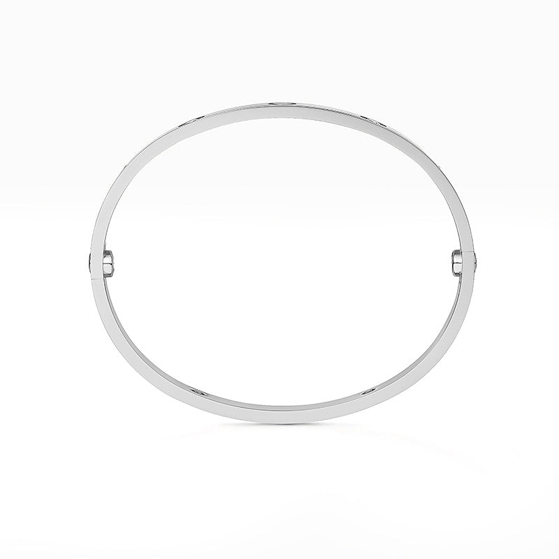 [Sparkle]KLASSISCHER 6.1MM LOVE ARMREIF – 4 DIAMANTEN