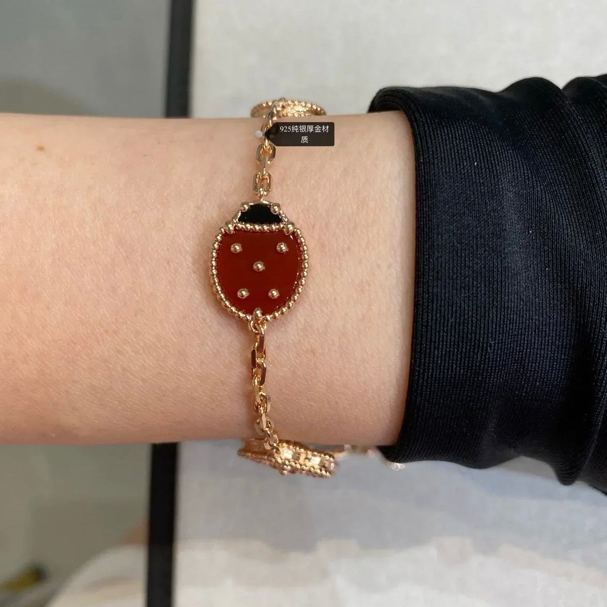 [sparkle Jewelry ]LUCKY SPRING 5 MOTIF BRACELET