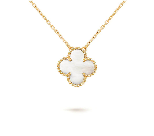 [Sparkle] 15MM KLEEBLUMEN-ANHÄNGER-KETTE KOLLEKTION