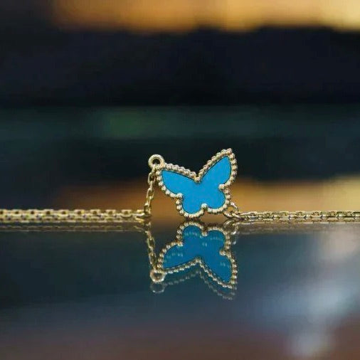[sparkle Jewelry ]BUTTERFLY TURQUOISE BUTTERFLY BRACELET