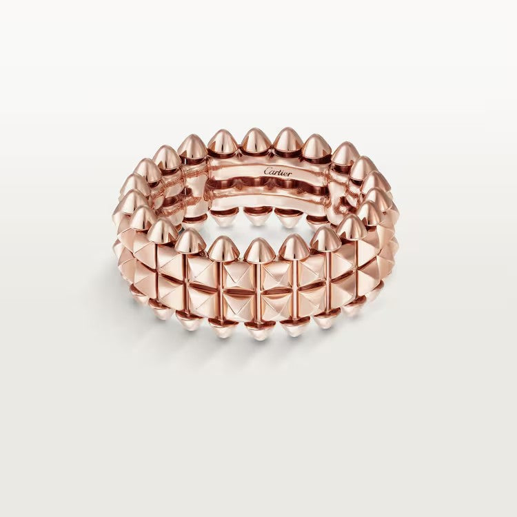 [sparkle Jewelery]CLASH 9.2MM DOUBLE ROW RING
