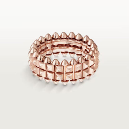 [sparkle Jewelery]CLASH 9.2MM DOUBLE ROW RING