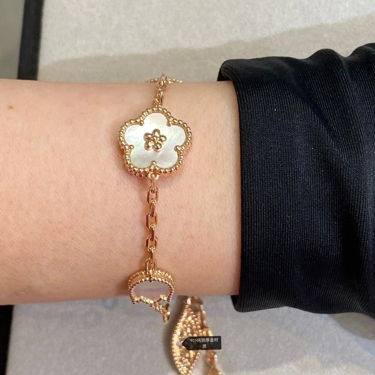 [sparkle Jewelry ]LUCKY SPRING 5 MOTIF BRACELET