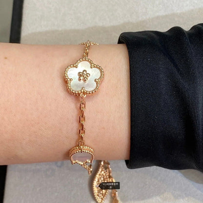 [sparkle Jewelry ]LUCKY SPRING 5 MOTIF BRACELET