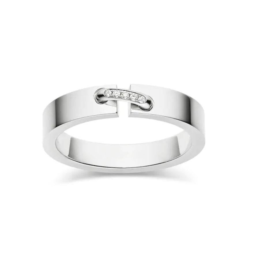[Sparkle]ALLIANCE LIENS VIDENCE DIAMOND 4MM RING