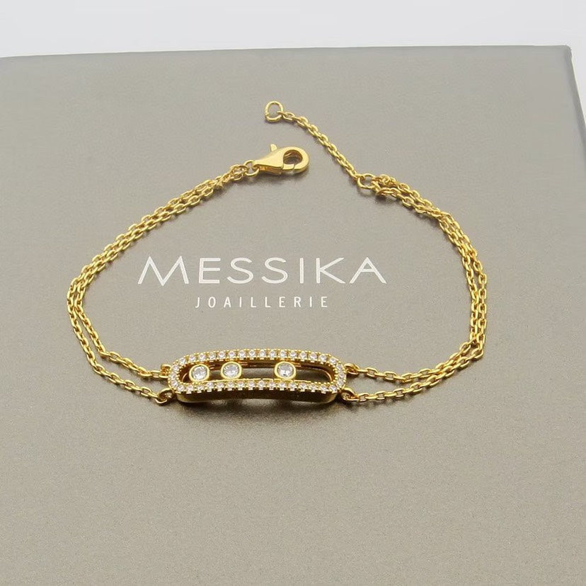 [sparkle Jewelry] Move Classique pavé bracelet