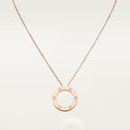 [sparkle Jewelery]LOVE NECKLACE 16MM