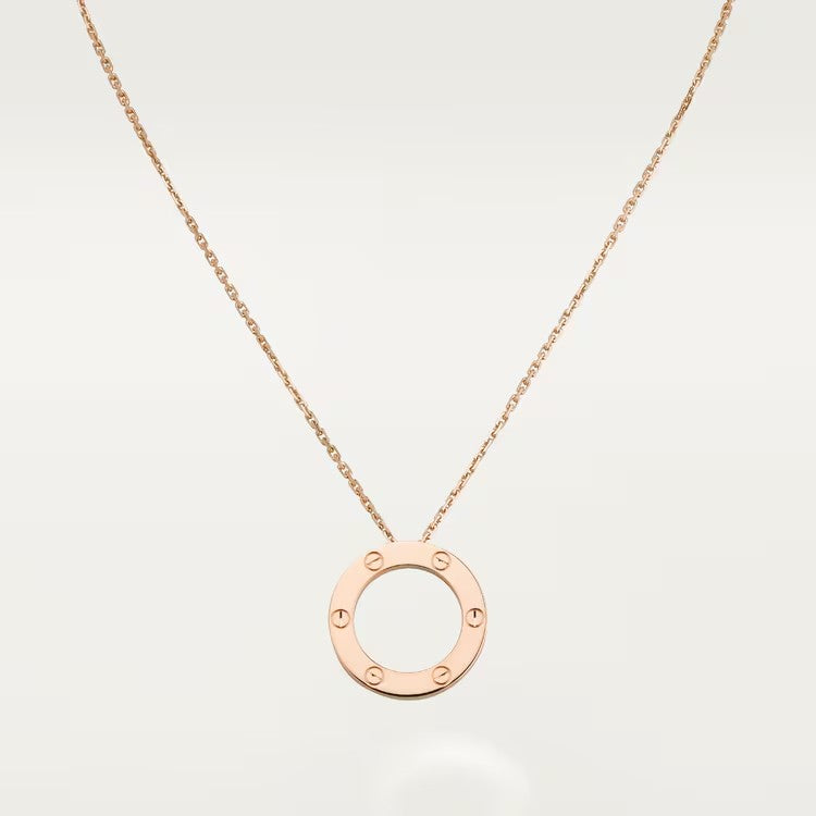 [sparkle Jewelery]LOVE NECKLACE 16MM