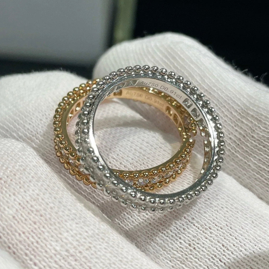 [sparkle Jewelry ]PERLEE DIAMOND SILVER RING