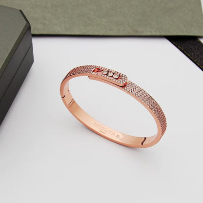 [sparkle Jewelry]Move Noa Full Pavé Diamond Bangle Bracelet