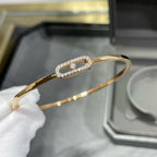 [sparkle Jewelry]Move Uno pavé flex bangle medium