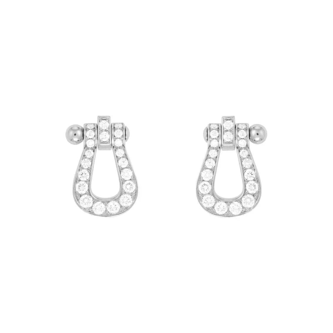 [sparkle Jewelry ]FORCE 10 FULL DIAMOND STUD EARRINGS MINI MODEL