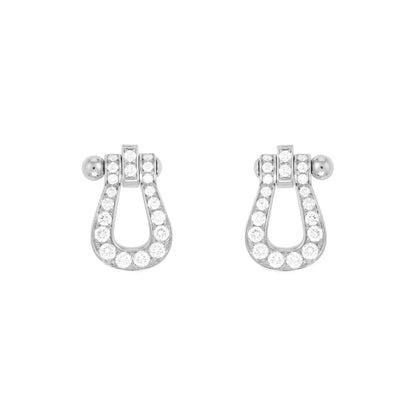 [sparkle Jewelry ]FORCE 10 FULL DIAMOND STUD EARRINGS MINI MODEL