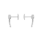 [sparkle Jewelry ]FORCE 10 FULL DIAMOND STUD EARRINGS MINI MODEL