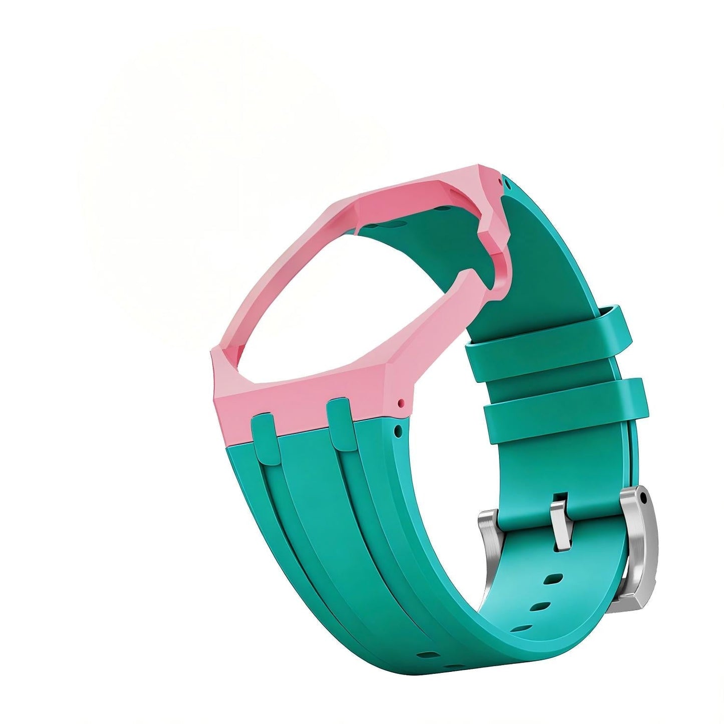 [Sparkle]Royal Oak Pop Exklusives Gehäuse aus Bioceramic & Silikonarmband Mix Color
