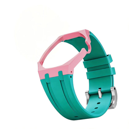[Sparkle]Royal Oak Pop Exklusives Gehäuse aus Bioceramic & Silikonarmband Mix Color