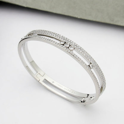 [sparkle Jewelry]Move Romane pavé bangle