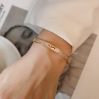 [sparkle Jewelry ]KELLY BRACELET DIAMOND PAVED