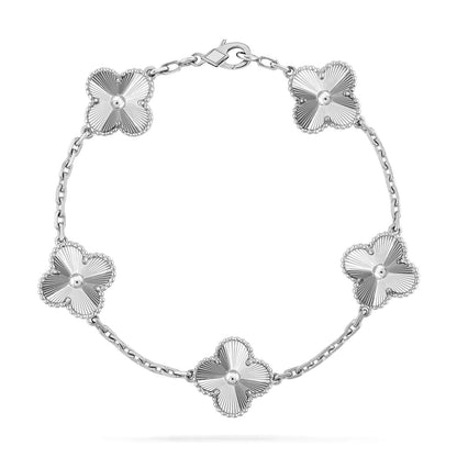 [sparkle Jewelry ] CLOVER 5 MOTIF LASER BRACELET COLLECTION