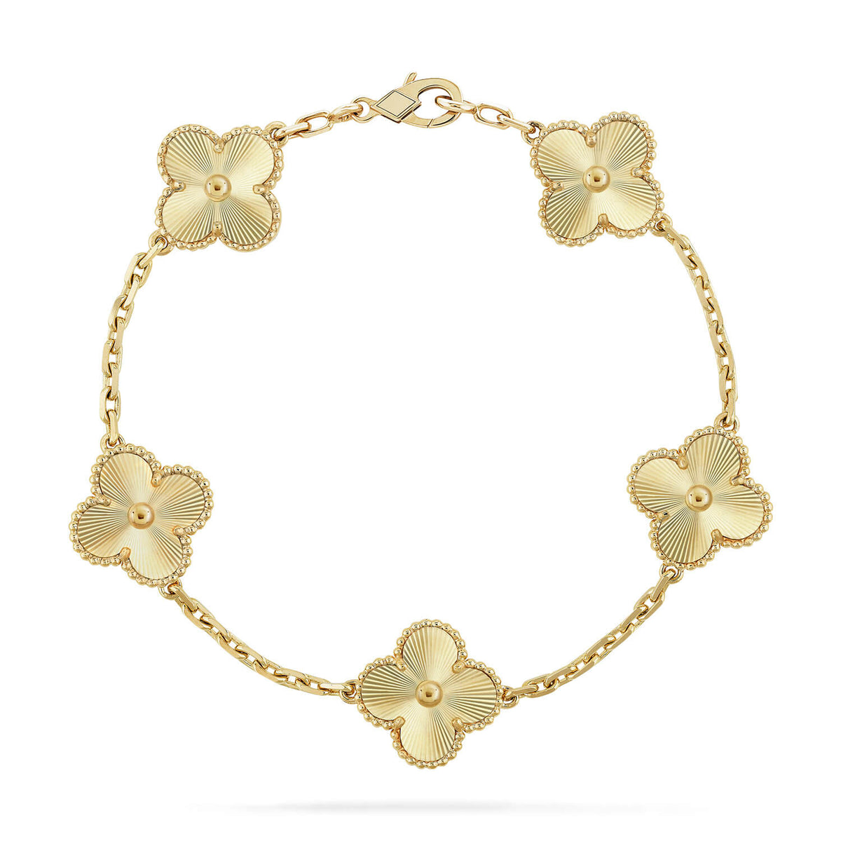 [sparkle Jewelry ] CLOVER 5 MOTIF LASER BRACELET COLLECTION