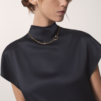 [sparkle] JUSTE NECKLACE FULL DIAMONDS