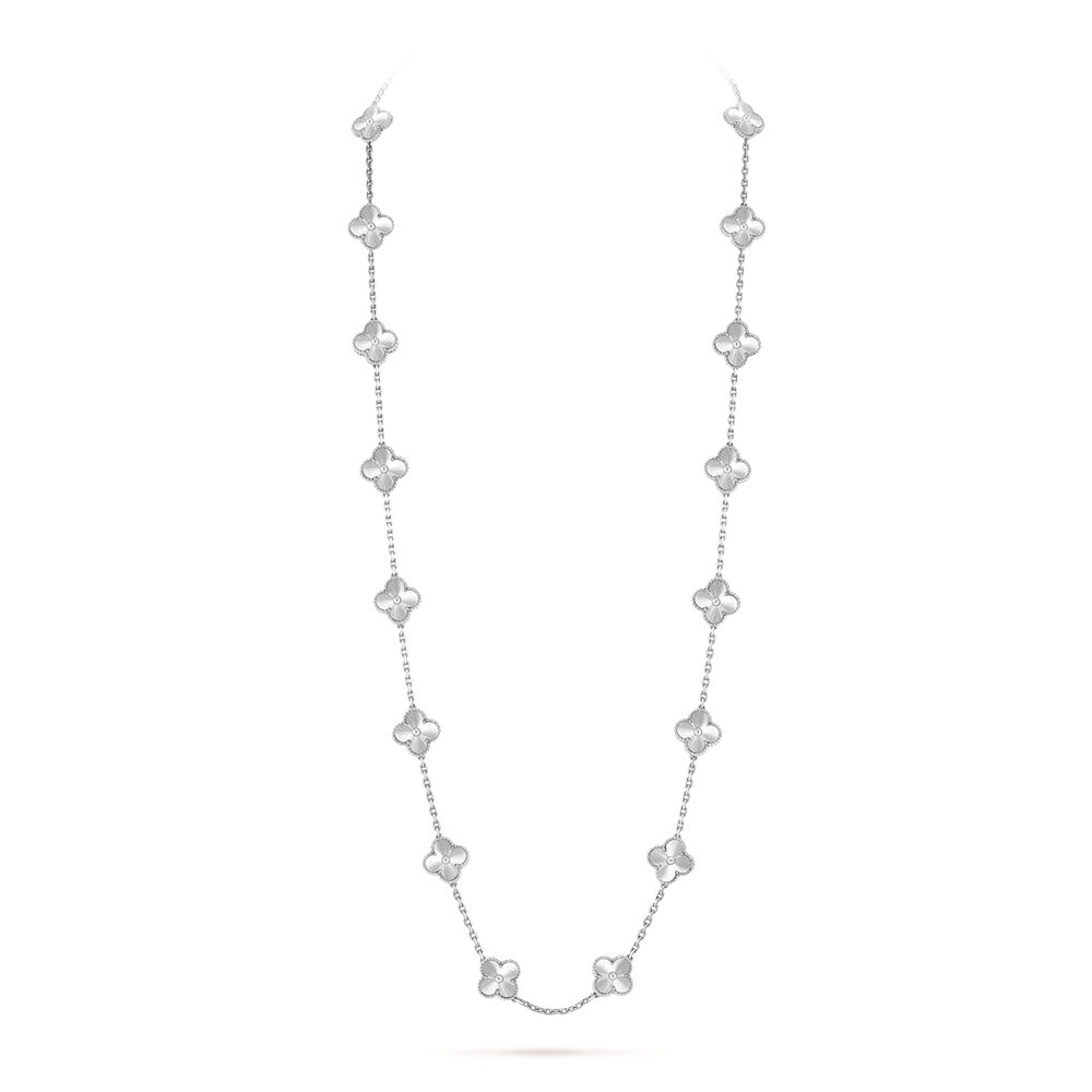 [sparkle Jewelry ]CLOVER 20 MOTIFS  LASER SILVER