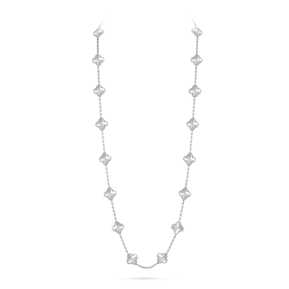 [sparkle Jewelry ]CLOVER 20 MOTIFS  LASER SILVER