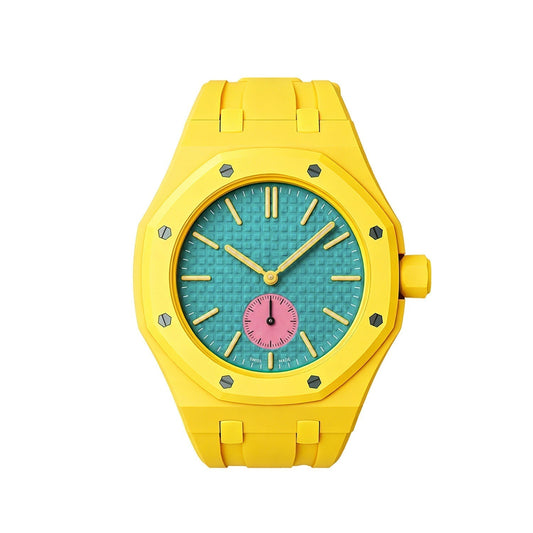 [Sparkle]OAK POP EXKLUSIVES GELBES SILIKONARMBAND