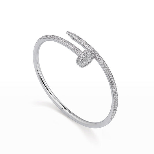 [Sparkle]JUSTE UN CLOU 3.5MM フルパヴェ釘ブレスレット