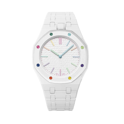 [Sparkle]OAK POP EXKLUSIVES WEISSES BIOKERAMIKARMBAND