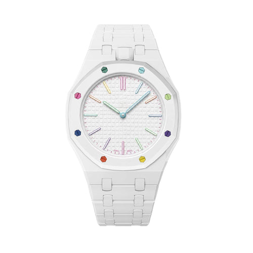 [Sparkle]OAK POP EXKLUSIVES WEISSES BIOKERAMIKARMBAND