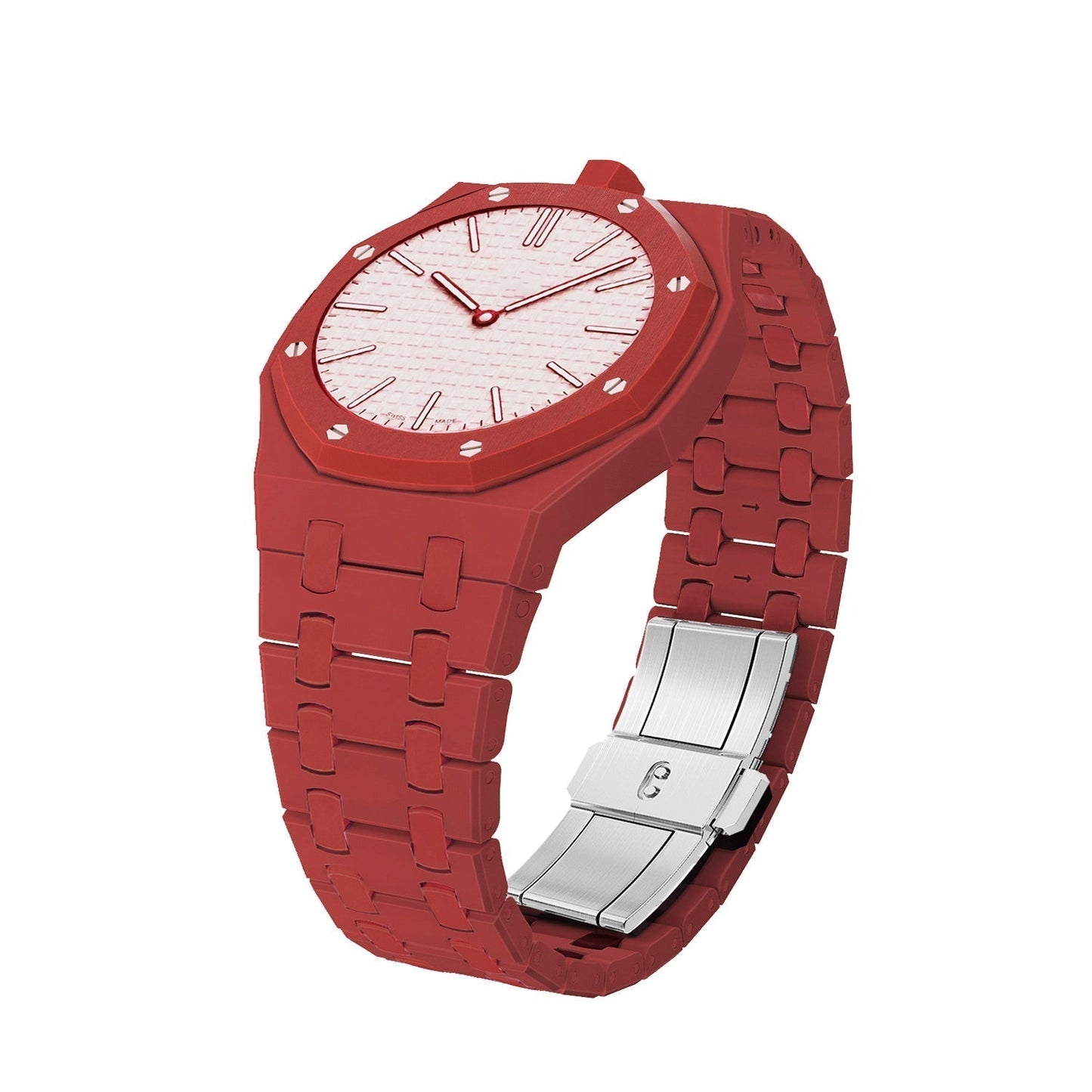 [Sparkle]OAK POP EXKLUSIVES ROTES BIOCERAMIC-ARMBAND