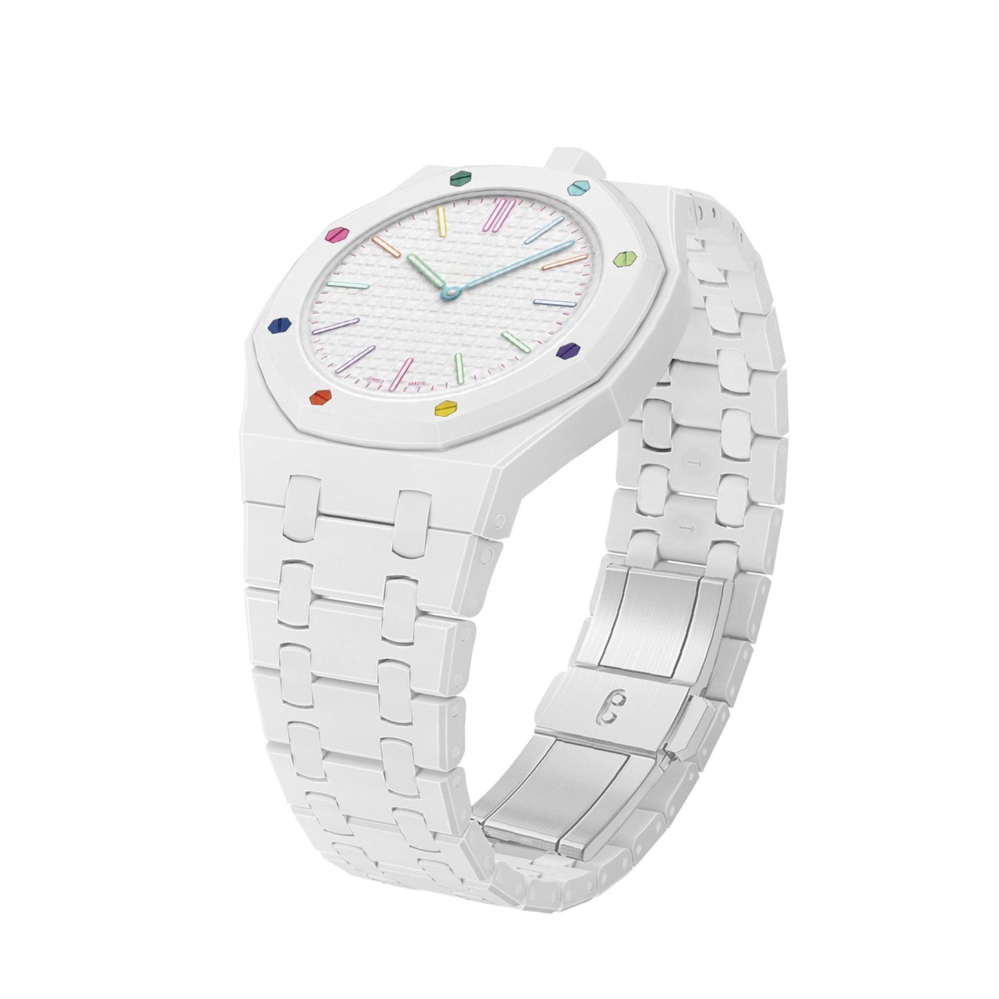 [Sparkle]OAK POP EXKLUSIVES WEISSES BIOKERAMIKARMBAND